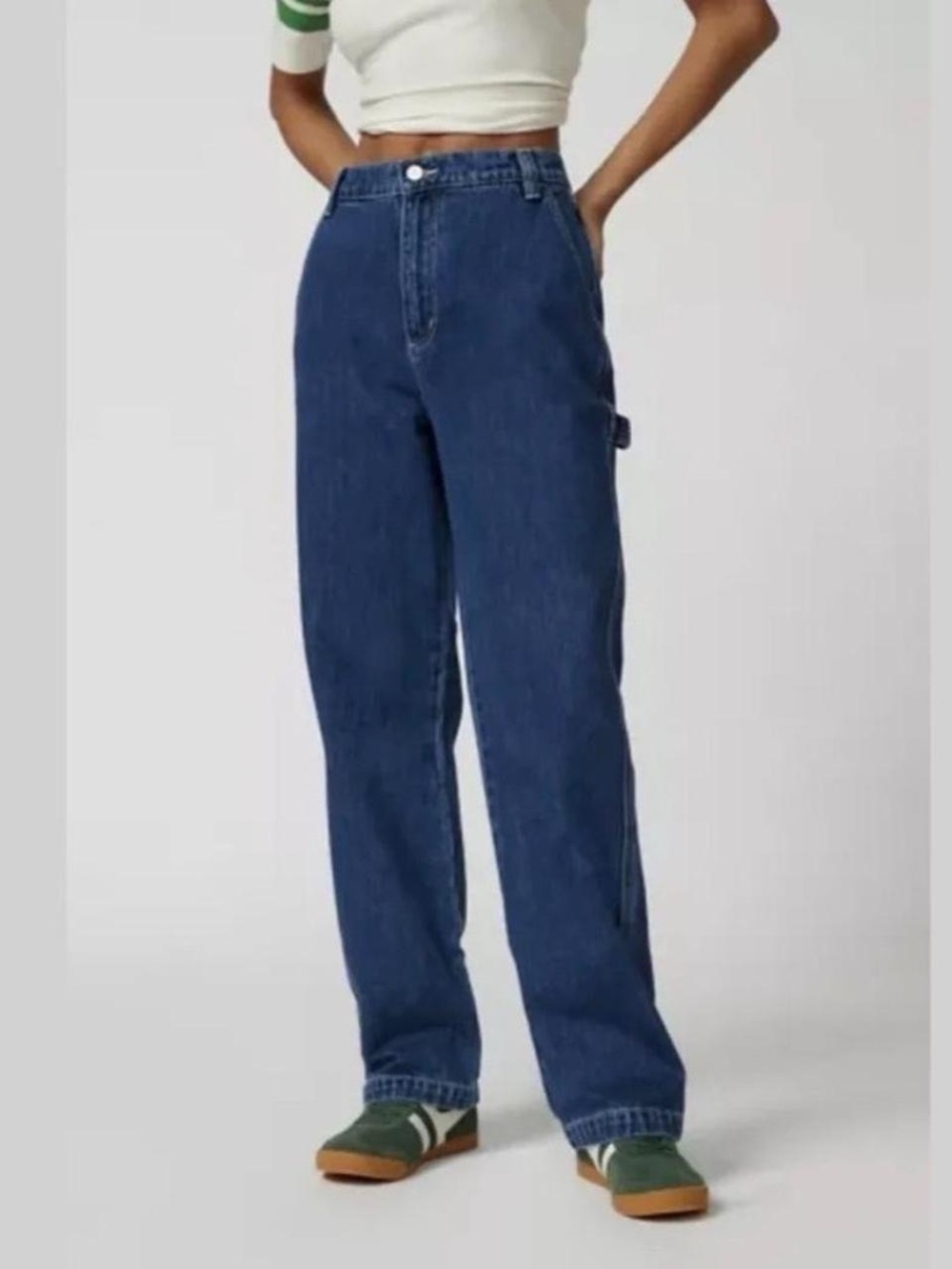 The perfect baggy fit Abrand Jeans "A Slouch Jean" carpenter denim pants